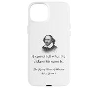 Camisa de Shakespeare con cita de Las alegres esposas de Windsor Carcasa para iPhone 15 Plus