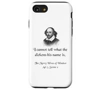 Camisa de Shakespeare con cita de Las alegres esposas de Windsor Carcasa para iPhone SE (2020) / 7 / 8
