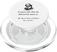 Camisa de Shakespeare con cita de Las alegres esposas de Windsor PopSockets PopGrip para MagSafe