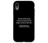 Camisa de Shakespeare de My Soul I Swear Quote Shakespeare Cita Carcasa para iPhone XR