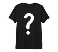 Camisa de Signo de interrogación para Parejas, Hombres, Mujeres, niños, Disfraz de Guess Who Camiseta Premium