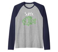 Camisa de Super Perch The Ultimate Catch para Cada ocasión Camiseta Manga Raglan
