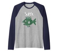 Camisa de Super Perch The Ultimate Catch para Cada ocasión Camiseta Manga Raglan