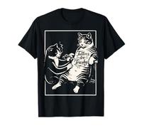 Camisa de Tatuaje de Gato Que da los Tatuajes Divertidos Son Basura Camiseta