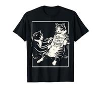 Camisa de Tatuaje de Gato Que da los Tatuajes Divertidos Son Basura Camiseta
