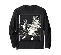 Camisa de Tatuaje de Gato Que da los Tatuajes Divertidos Son Basura Manga Larga