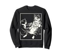 Camisa de Tatuaje de Gato Que da los Tatuajes Divertidos Son Basura Sudadera