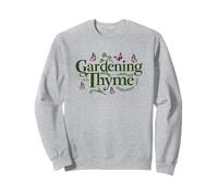 Camisa de tomillo de jardinería - Juego de palabras de jardín de mariposas Sudadera