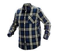 Camisa de Trabajo Franela Leñador a Cuadros Varios Colores S-XXL