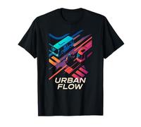 Camisa de tráfico Urbano Ciudad Diseño de tráfico Camiseta