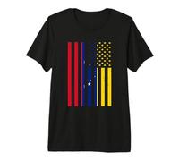 Camisa de Venezuela - Venezuela USA America Flag Hombres Mujeres Niños Camiseta Premium