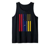 Camisa de Venezuela - Venezuela USA America Flag Hombres Mujeres Niños Camiseta sin Mangas