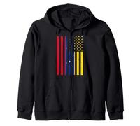 Camisa de Venezuela - Venezuela USA America Flag Hombres Mujeres Niños Sudadera con Capucha