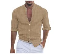 Camisa de verano para hombre, corte ajustado, camisa blanca para hombre, camisas de lino, manga corta, camisa de lino ligera, camisa de lino en color blanco, camisa, camisa negra, camisa informal