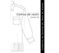 Camisa de vestir Cuaderno de bocetos de ideas de diseño Tamaño A5