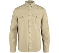 Camisa De Viaje De Manga Larga Para Hombre Fjällräven Övik De Cáñamo Beige