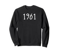 Camisa del año 1961 para nacimiento, hito, homenaje a la fecha icónica Sudadera