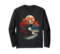 Camisa del árbol de la Vida Yin Yang Funny Bonsái Zen Regalos Hombres Mujeres Manga Larga
