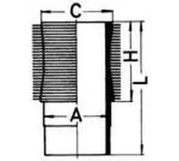 Camisa del cilindro acabado 88562110 KOLBENSCHMIDT para MAGIRUS-DEUTZ D-Series