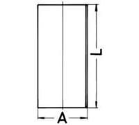 Camisa del cilindro semi 89436190 KOLBENSCHMIDT para MITSUBISHI HYUNDAI