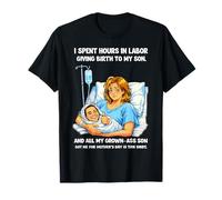 Camisa del Día de la Madre para mamá de Hijo | All He Got Me Was This Camiseta