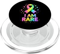 Camisa del Día de Las Enfermedades Raras 2026 - Cinta de Cebra I Am Someone Rare PopSockets PopGrip para MagSafe
