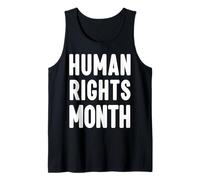 Camisa del Mes de los Derechos Humanos - Mes Universal de los Der Camiseta sin Mangas
