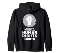 Camisa del Mes de los Derechos Humanos - Mes Universal de los Der Sudadera con Capucha