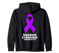 Camisa del síndrome de Moebius - Día de concientización sobre el síndrome de Moebius Sudadera con Capucha