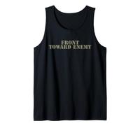 Camisa Delantera hacia el Enemigo Claymore Mine Funny Military Joke Camiseta sin Mangas