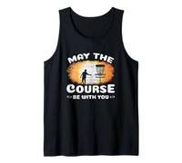 Camisa Disc Golfer Met The Course be with You Disc Golf Camiseta sin Mangas
