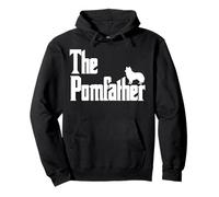 Camisa Divertida con diseño de papá y Perro de Pomerania de The PomFather, Regalo para Hombre Sudadera con Capucha
