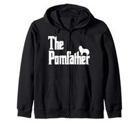 Camisa Divertida con diseño de papá y Perro de Pomerania de The PomFather, Regalo para Hombre Sudadera con Capucha