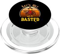 Camisa Divertida con Forma de Pavo Let's Get Basted para Mujer y Hombre, Acción de Gracias PopSockets PopGrip para MagSafe