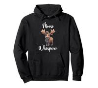 Camisa Divertida de Alce susurrador de Alce I Love Moose Sudadera con Capucha