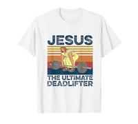 Camisa Divertida de Jesús The Ultimate Deadlifter Camiseta