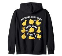 Camisa Divertida de Pato My Ducks Don't Even Know What a Row Is Sudadera con Capucha