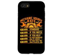 Camisa Divertida de Tarifa por Hora para mecánicos, tarifas laborales Carcasa para iPhone SE (2020) / 7/8