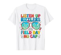 Camisa divertida para el día del campo Escucha Rizzlers Field Day Grade Camiseta