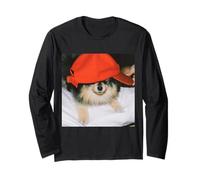 Camisa Dog Yeontan The Cute Dog Lover'S Delight Manga Larga