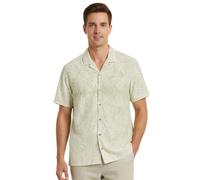 Camisa estampada Desigual Paper green para hombre S