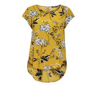 Camisa estampada manga corta cuello redondo básica para mujer - ONLYVIC