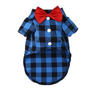 Camisa estampada para perro, camiseta de verano de algodón transpirable para razas grandes, diseño vívido que no se decolora, para perro bulldog francés, corgi, ropa para exteriores