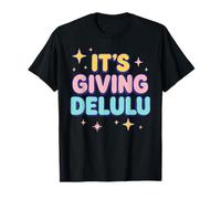 Camisa estética divertida It's Giving Delulu - Delulu Camiseta