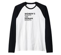 Camisa Feminista, Camisa Anti-Triunfo, Camisa de Derechos para Mujer Camiseta Manga Raglan