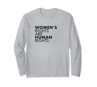 Camisa Feminista, Camisa Anti-Triunfo, Camisa de Derechos para Mujer Manga Larga