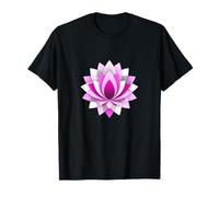 Camisa Flor de Loto Rosa Lotus Mandala Camiseta