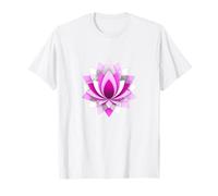 Camisa Flor de Loto Rosa Lotus Mandala Camiseta