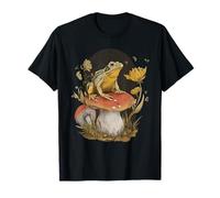 Camisa Frogcore - Woodland Fungi Sapo y Mushroom Frog Magic Camiseta