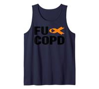 Camisa FU EPOC - Cinta Naranja Concientización sobre la EPOC FU Camiseta sin Mangas